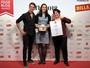 Bei der Verleihung begleiteten Xandi Embacher die Kochgigantin 2018 Viktoria Stranzinger und Kochgiganten-Finalist Bernhard Zimmerl. Fotocredit (honorarfrei): Gourmeet me